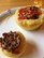 Polenta Cups with Olive Tapenade or Tomato Basil Feta and Garlic